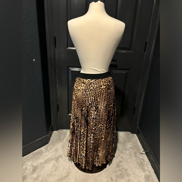Zadig & Voltaire Brown Black Maxi A-Line Skirt - Picture 3 of 6